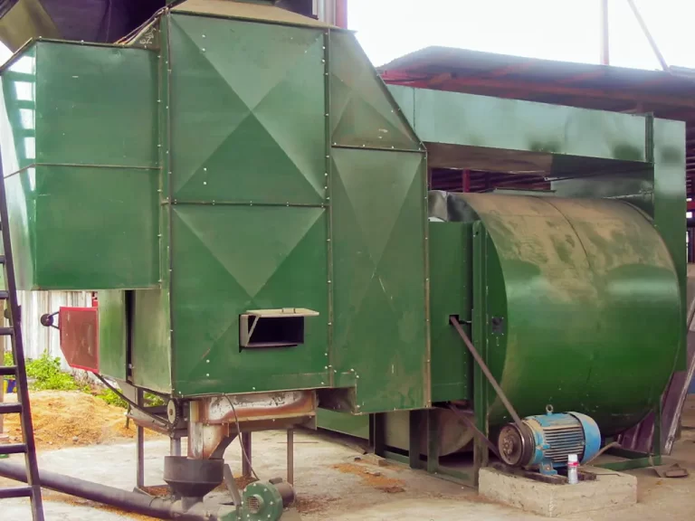 horno quemador de cascarilla