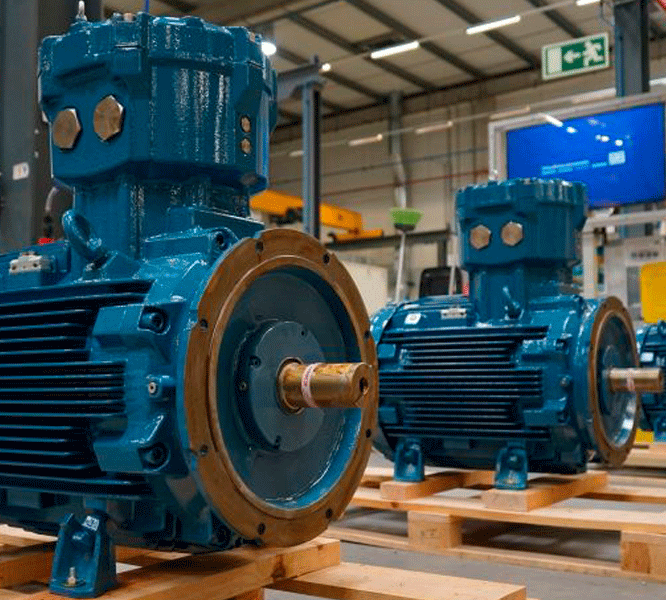 motores para linea industrial