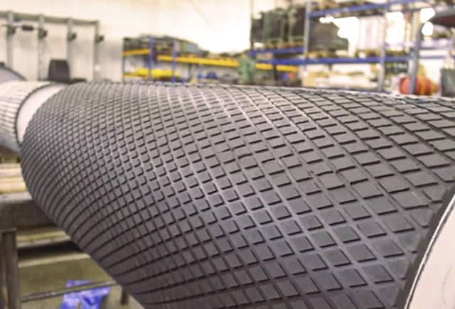 revestimiento de poleas