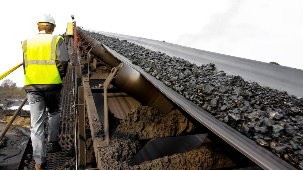 Banda transportadora para mineria